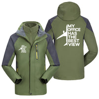 Thumbnail for My Office Has The Best View Designed Thick Skiing Jackets