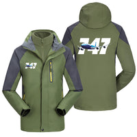 Thumbnail for Super Boeing 747 Designed Thick Skiing Jackets