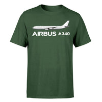 Thumbnail for The Airbus A340 Designed T-Shirts