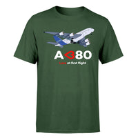 Thumbnail for Airbus A380 Love at first flight Designed T-Shirts