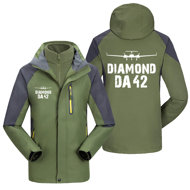 Diamond DA42 & Plane Designed Thick Skiing Jackets