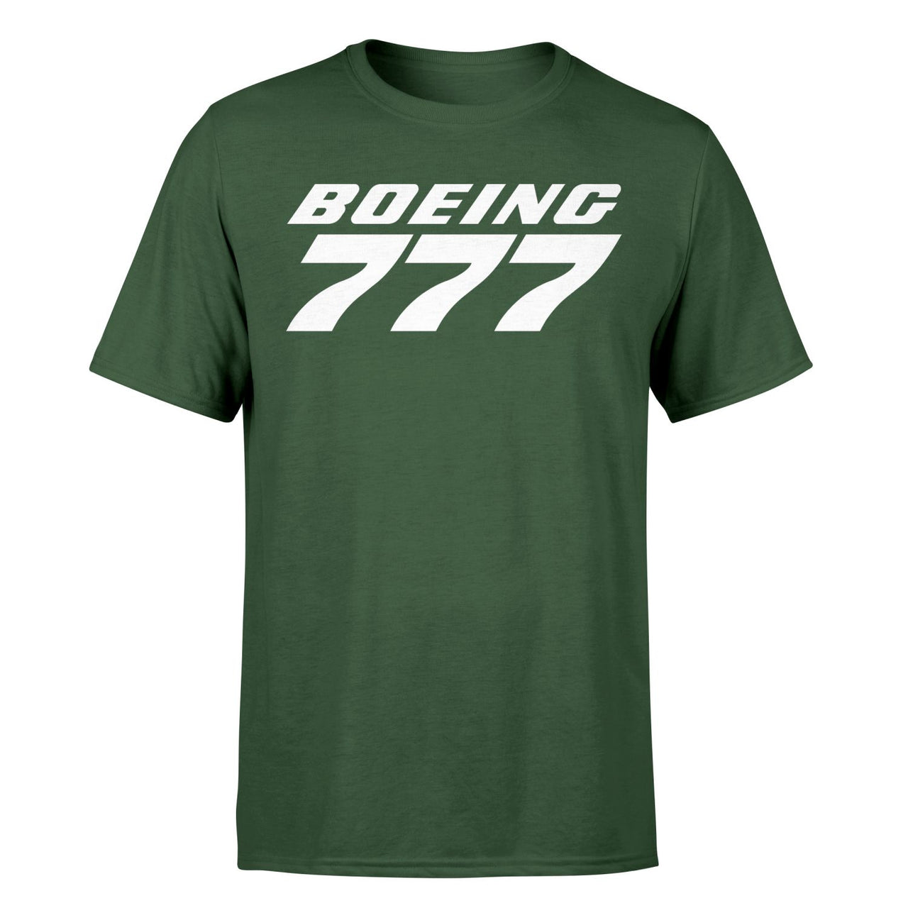 Boeing 777 & Text Designed T-Shirts