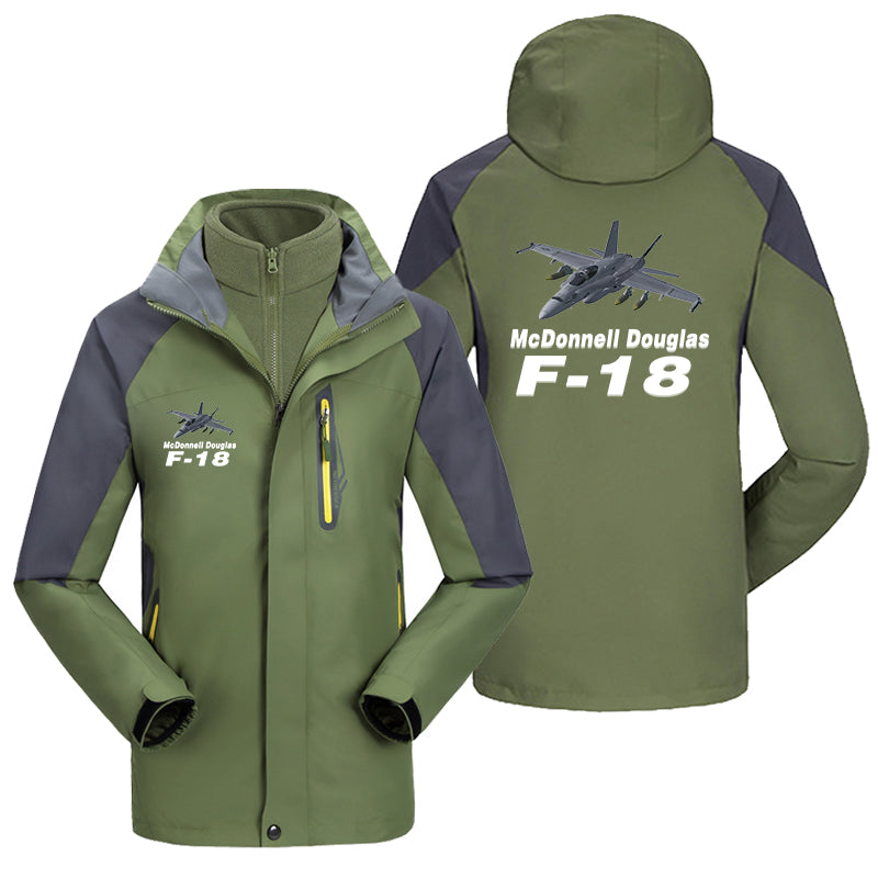 The McDonnell Douglas F18 Designed Thick Skiing Jackets
