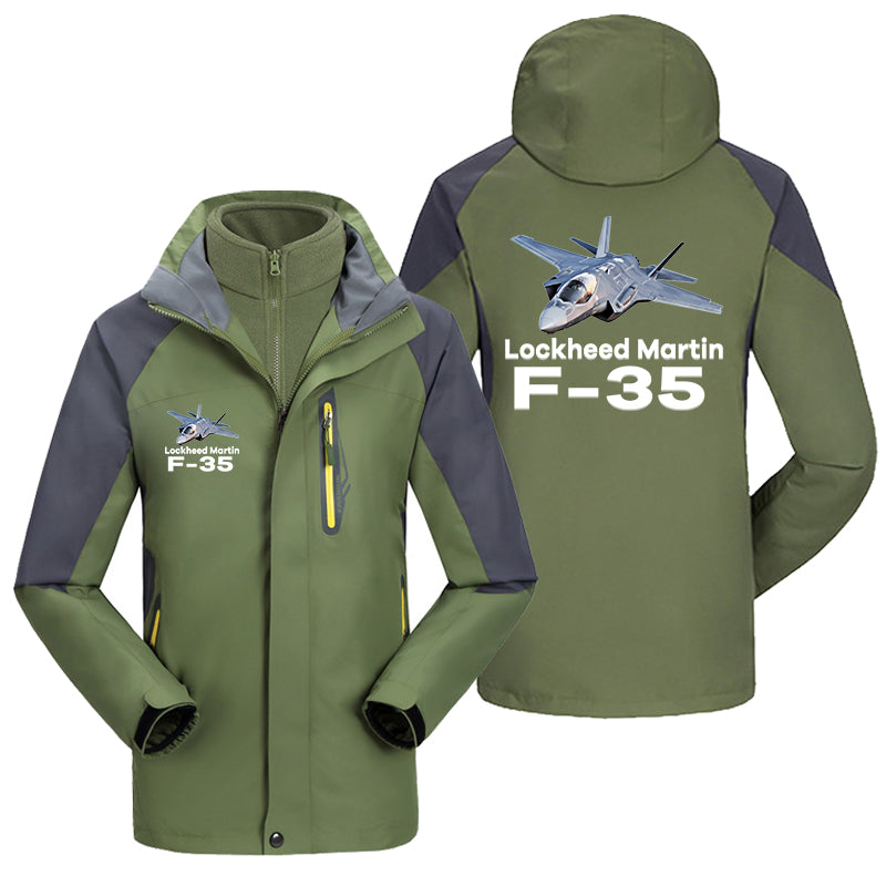 The Lockheed Martin F35 Designed Thick Skiing Jackets