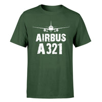 Thumbnail for Airbus A321 & Plane Designed T-Shirts