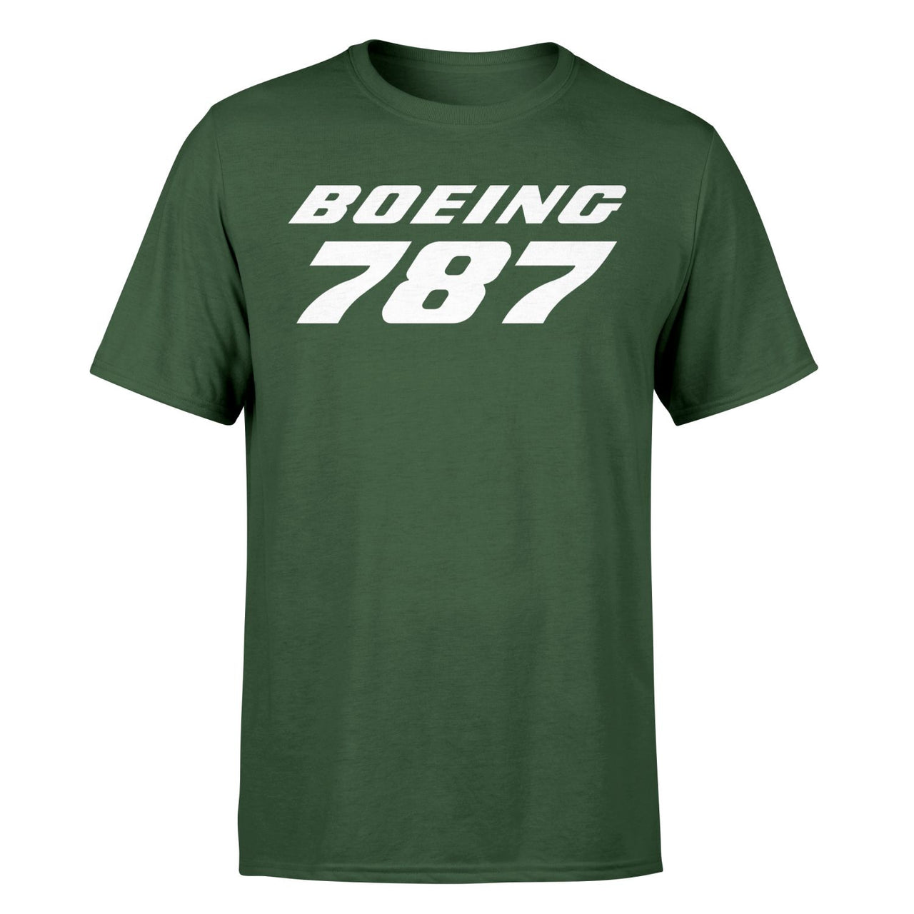 Boeing 787 & Text Designed T-Shirts