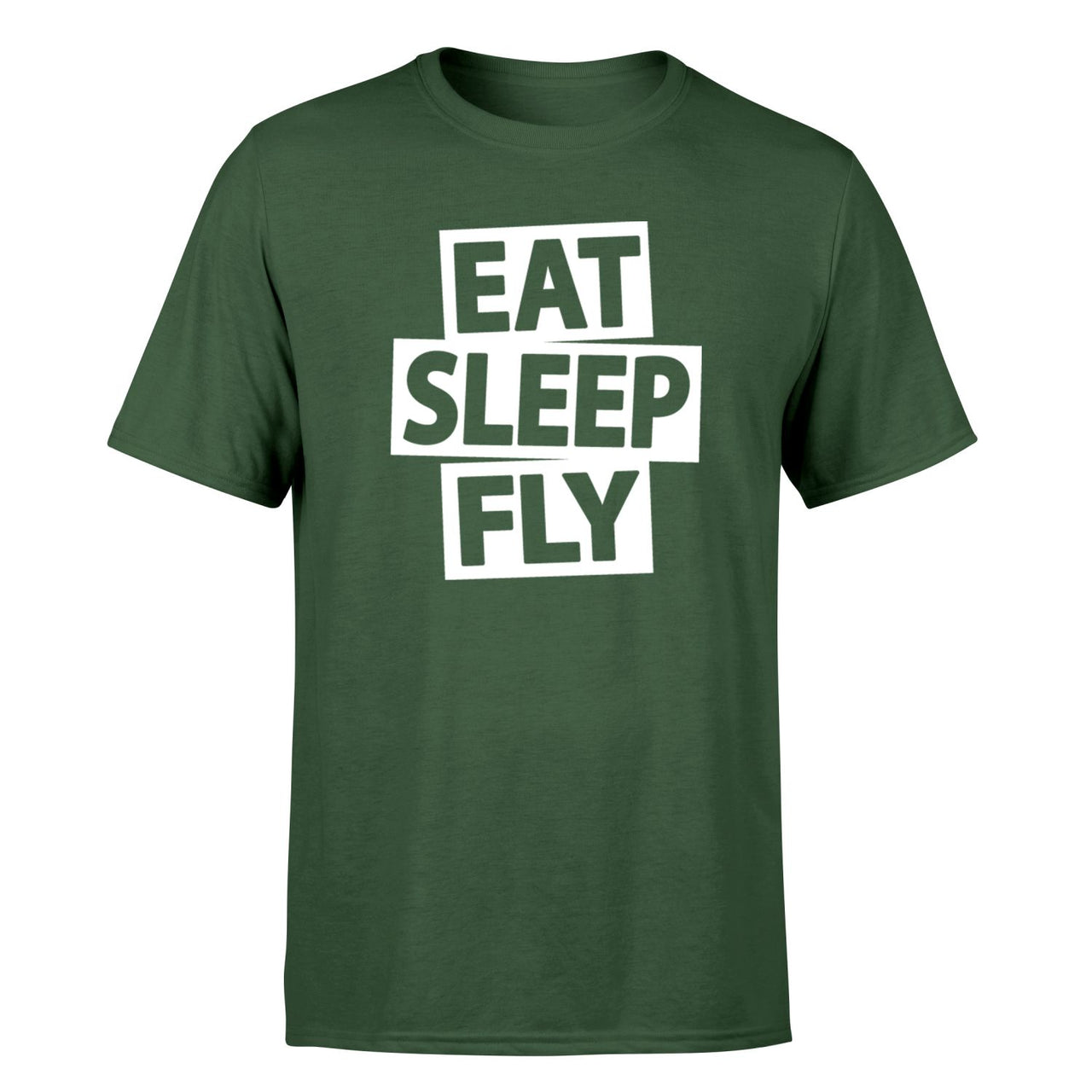 Eat Sleep Fly Designed T-Shirts