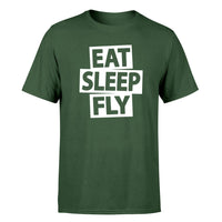 Thumbnail for Eat Sleep Fly Designed T-Shirts