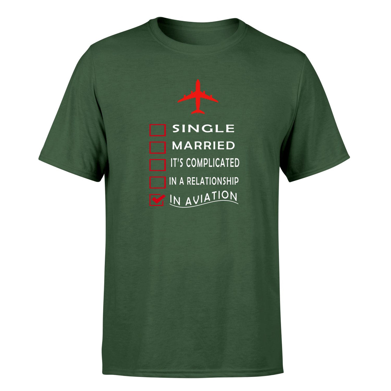 In Aviation Designed T-Shirts