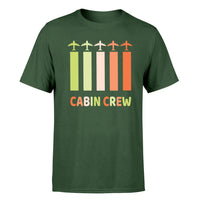 Thumbnail for Colourful Cabin Crew Designed T-Shirts