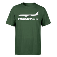 Thumbnail for The Embraer ERJ-190 Designed T-Shirts