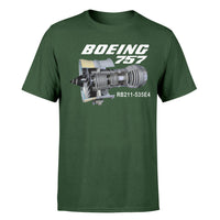 Thumbnail for Boeing 757 & Rolls Royce Engine (RB211) Designed T-Shirts