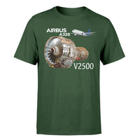 Thumbnail for Airbus A320 & V2500 Engine Designed T-Shirts