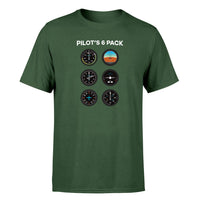 Thumbnail for Pilot's 6 Pack Designed T-Shirts