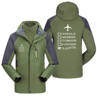 Thumbnail for In Aviation Designed Thick Skiing Jackets