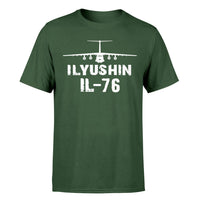 Thumbnail for ILyushin IL-76 & Plane Designed T-Shirts