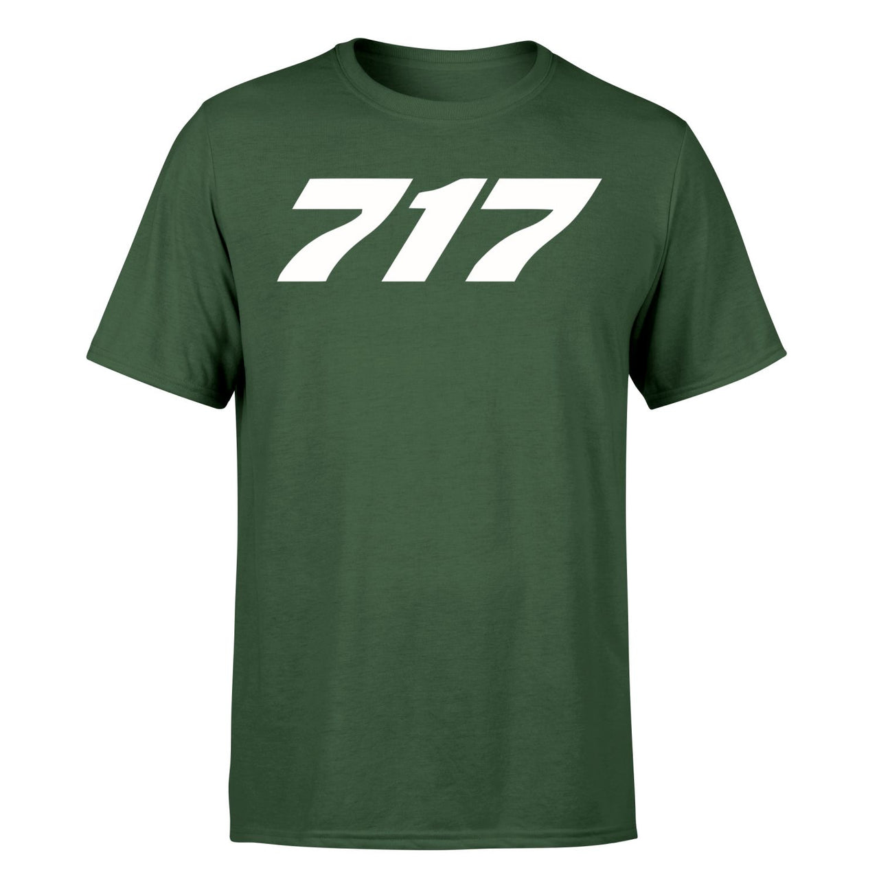 717 Flat Text Designed T-Shirts