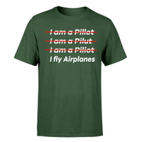 Thumbnail for I Fly Airplanes Designed T-Shirts