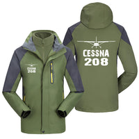 Thumbnail for Cessna 208 & Plane Designed Thick Skiing Jackets