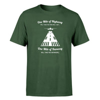 Thumbnail for One Mile of Runway Will Take you Anywhere Designed T-Shirts