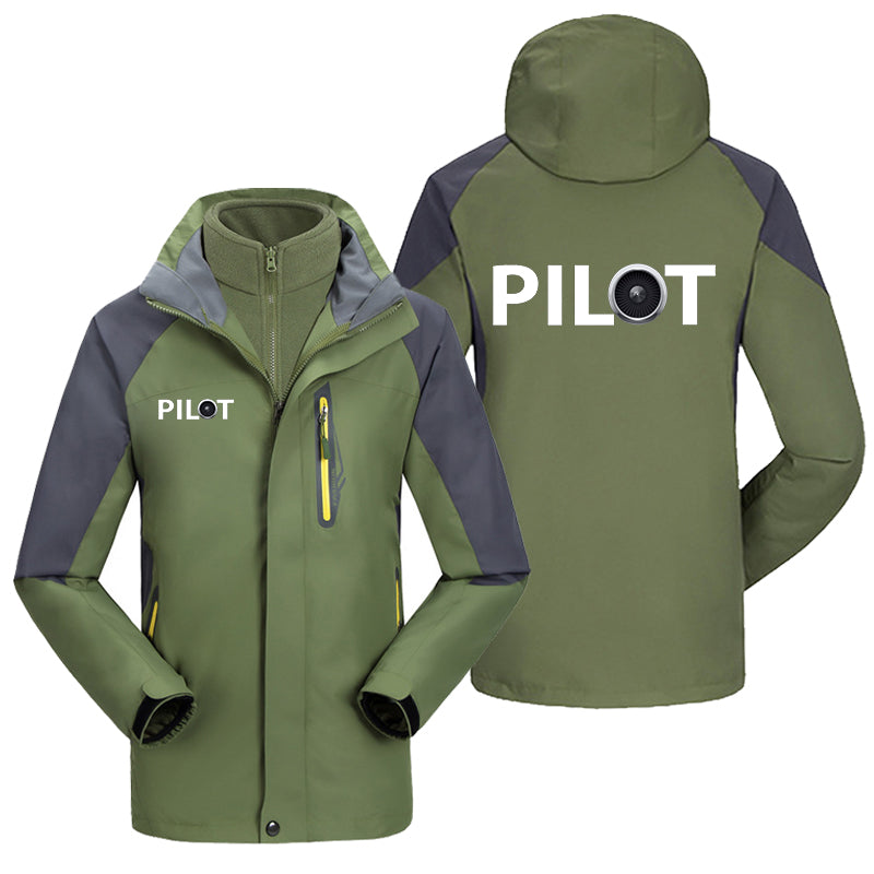 Pilot & Jet Engine Designed Thick Skiing Jackets