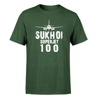 Thumbnail for Sukhoi Superjet 100 & Plane Designed T-Shirts