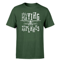 Thumbnail for Still Playing With Airplanes Designed T-Shirts