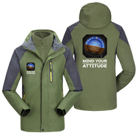 Thumbnail for Mind Your Attitude Designed Thick Skiing Jackets
