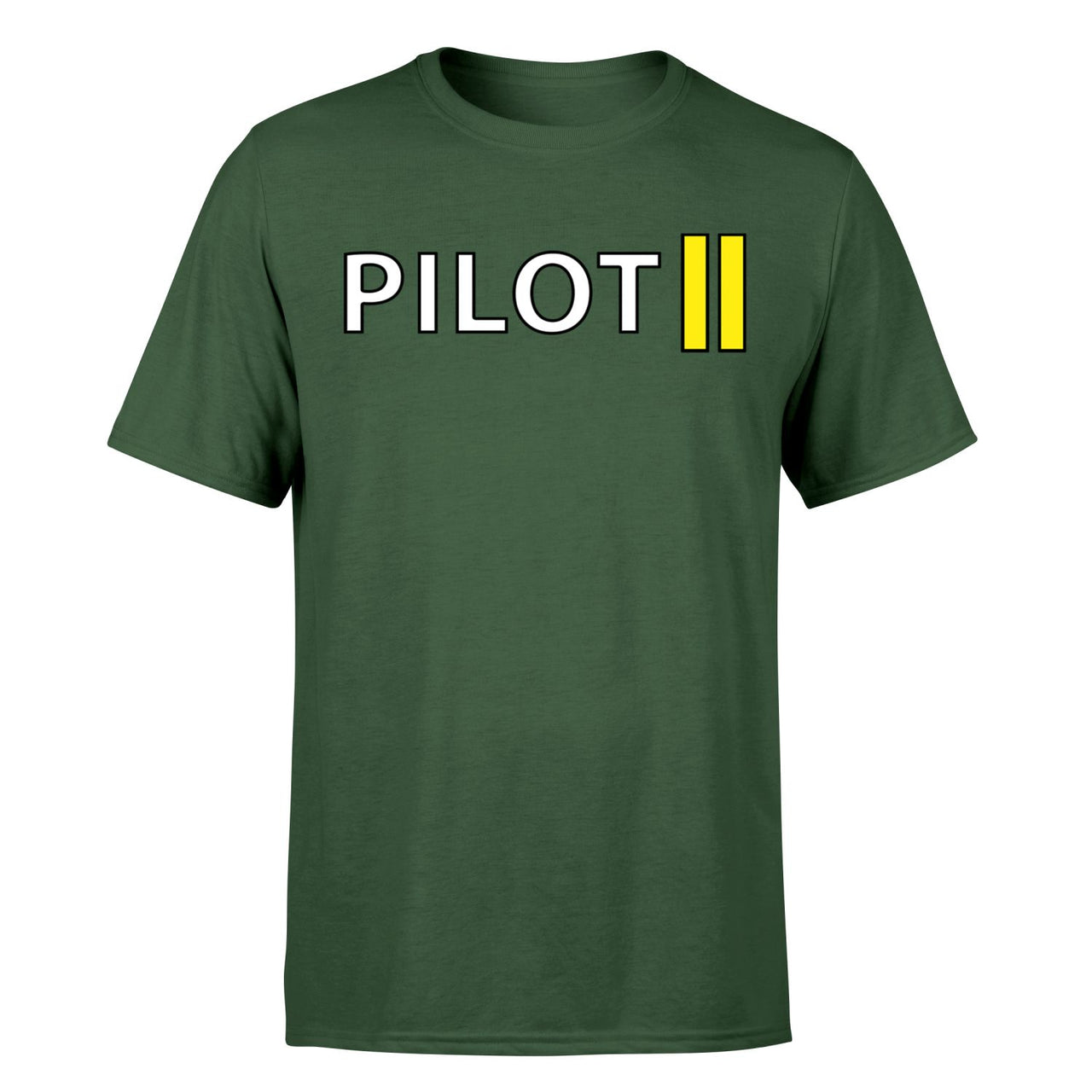 Pilot & Stripes (2 Lines) Designed T-Shirts