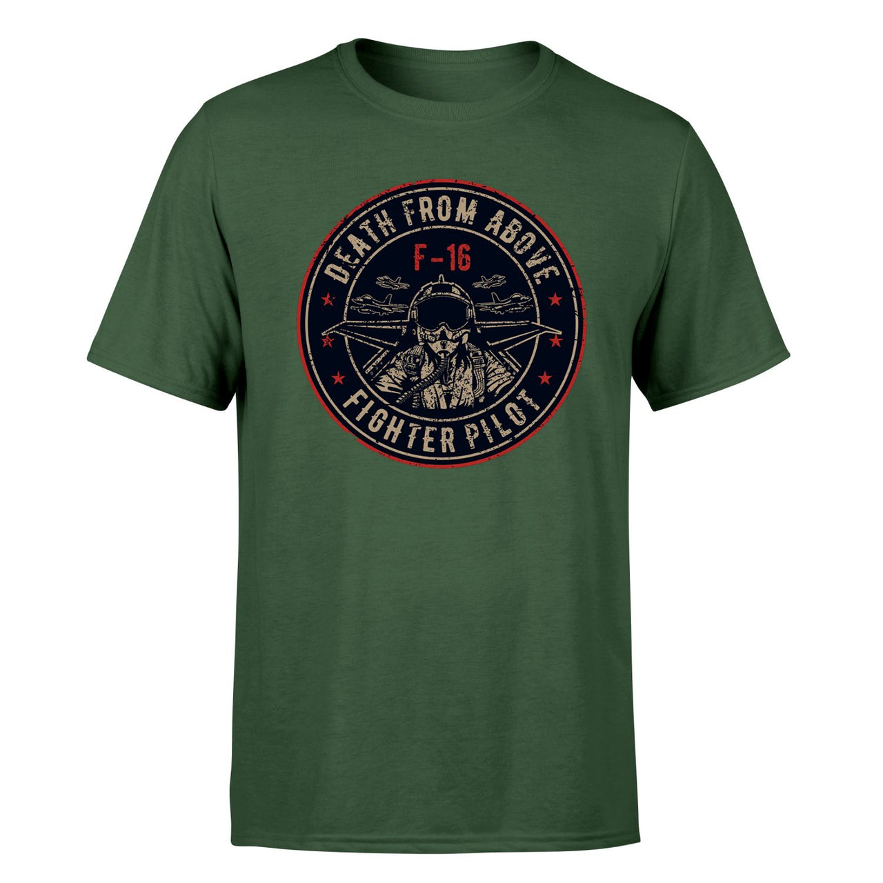 Fighter Jet 16 - Death From Above Designed T-Shirts