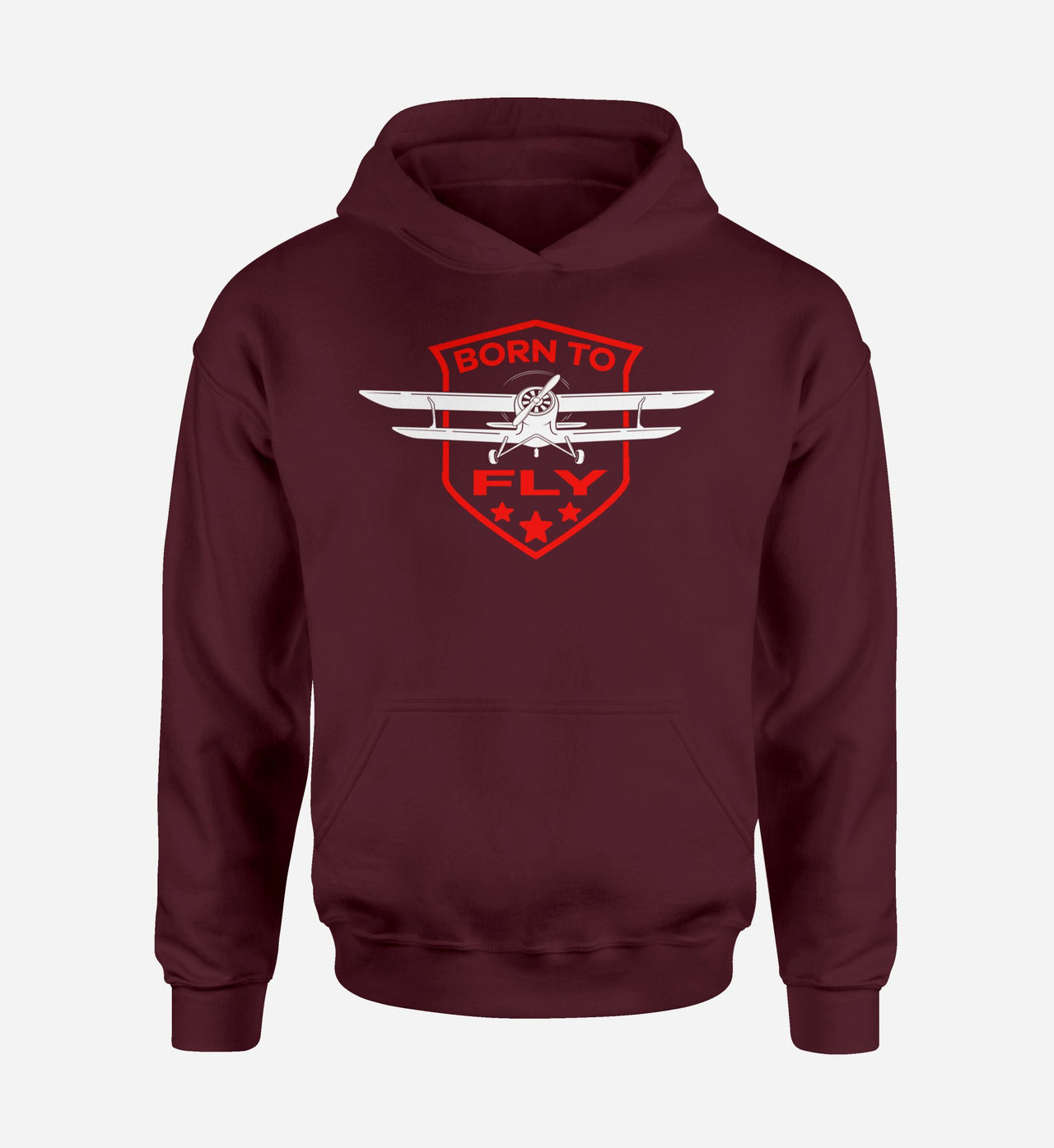 Born To Fly Designed Designed Hoodies
