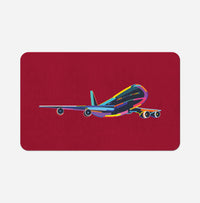 Thumbnail for Multicolor Airplane Designed Bath Mats