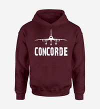 Thumbnail for Concorde & Plane Designed Hoodies