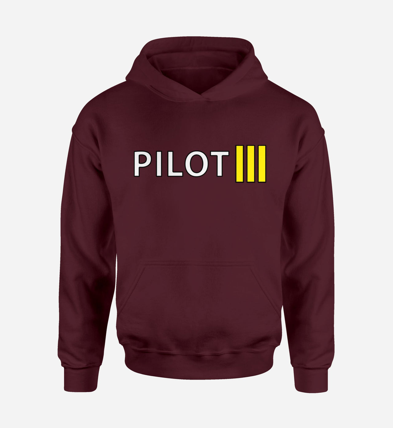 Pilot & Stripes (3 Lines) Designed Hoodies