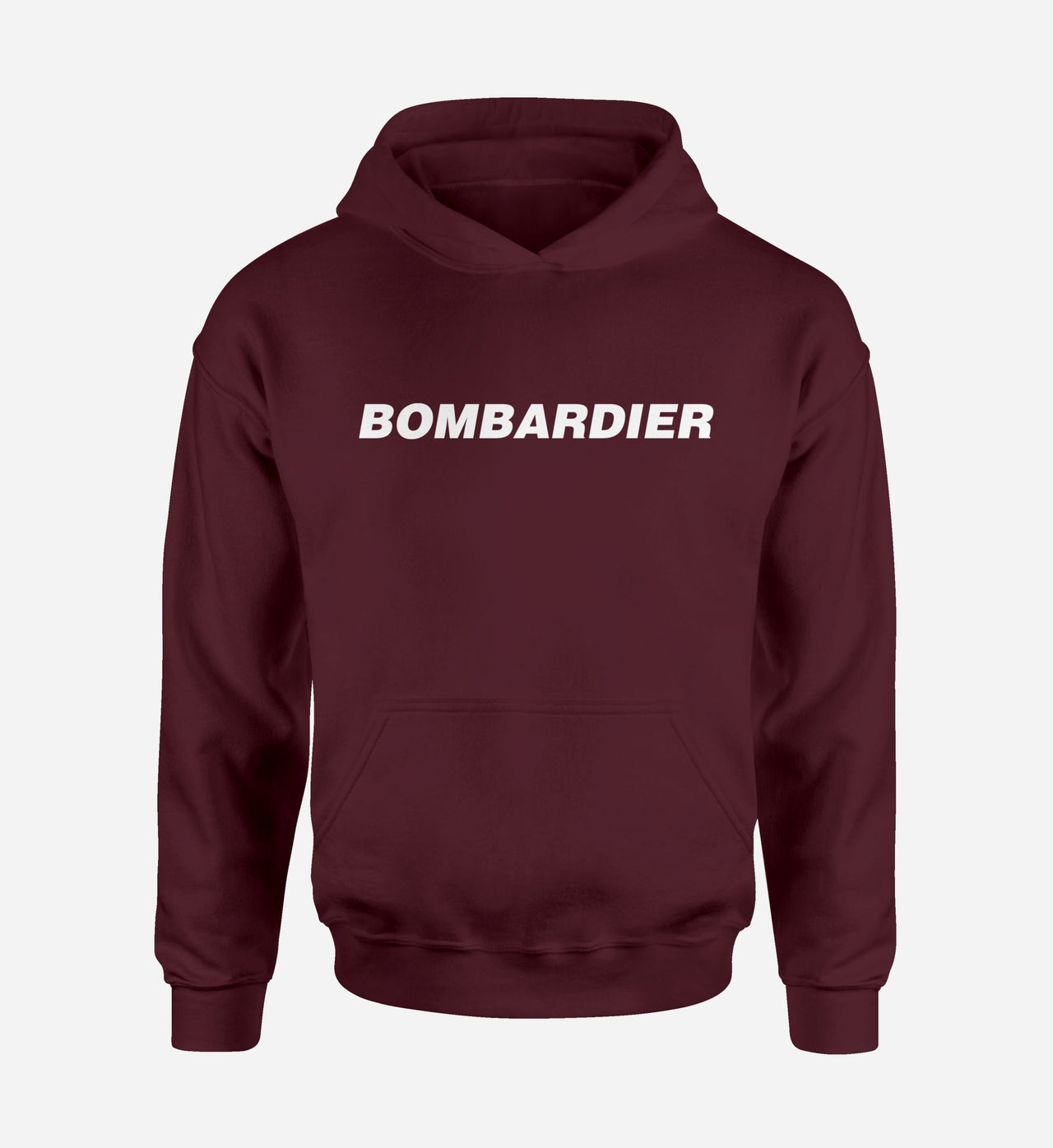 Bombardier & Text Designed Hoodies