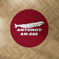 Thumbnail for Antonov AN-225 (27) Designed Carpet & Floor Mats (Round)