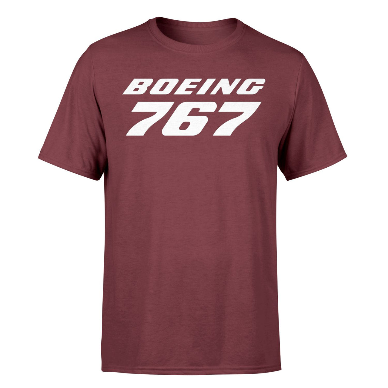 Boeing 767 & Text Designed T-Shirts