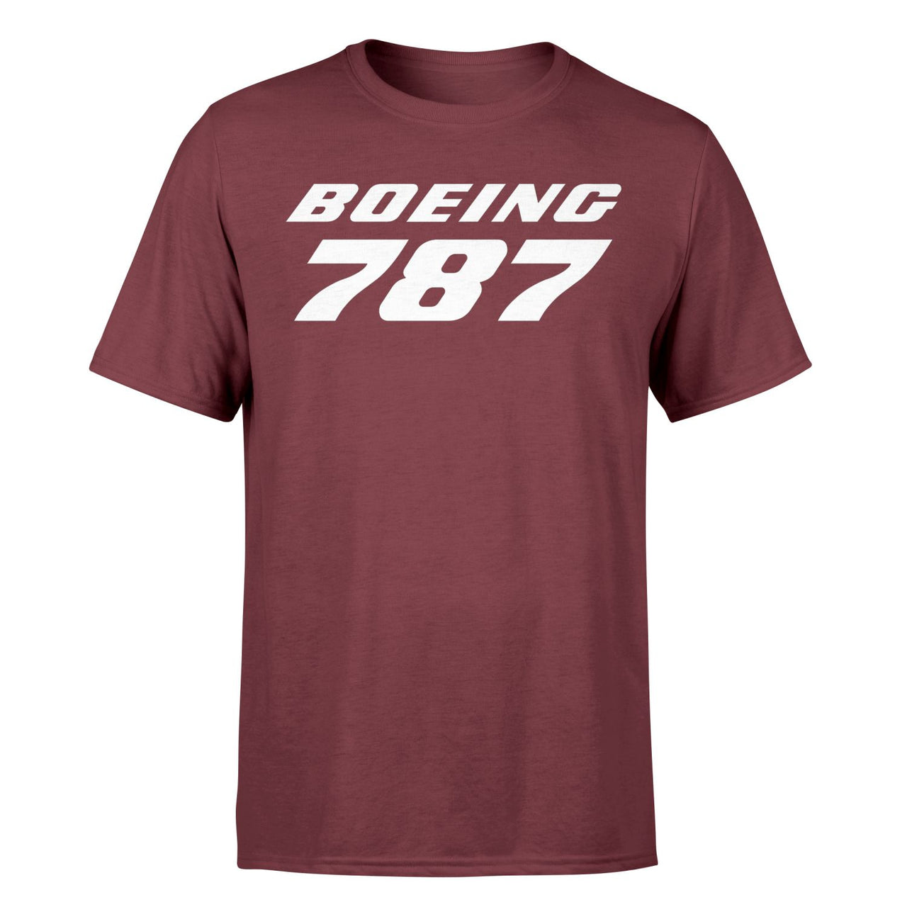 Boeing 787 & Text Designed T-Shirts