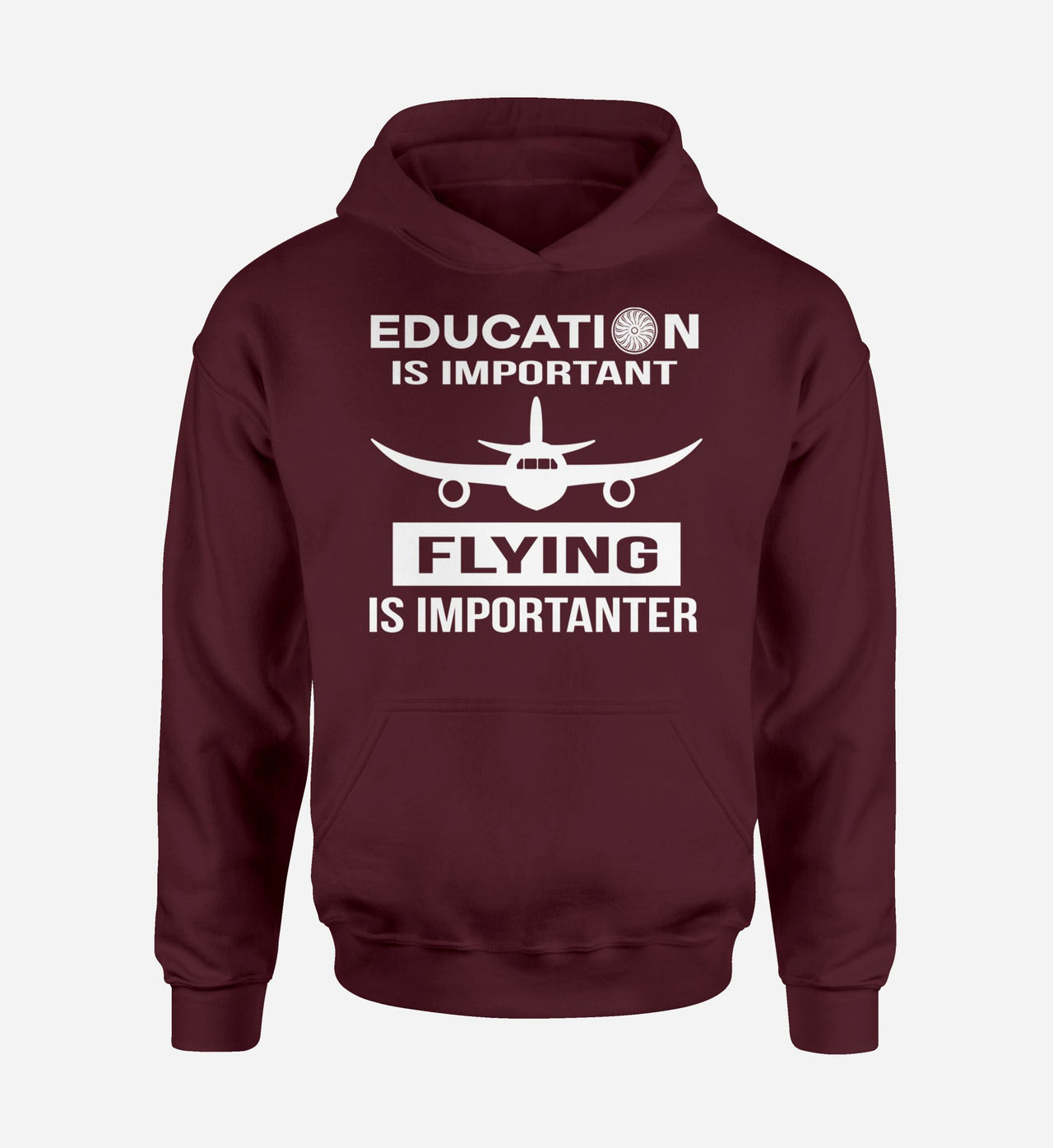 Flying is Importanter Designed Hoodies