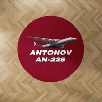 Thumbnail for Antonov AN-225 (15) Designed Carpet & Floor Mats (Round)