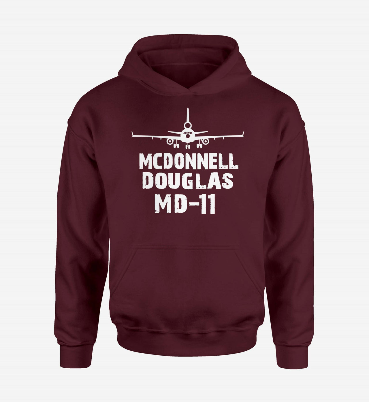 McDonnell Douglas MD-11 & Plane Designed Hoodies