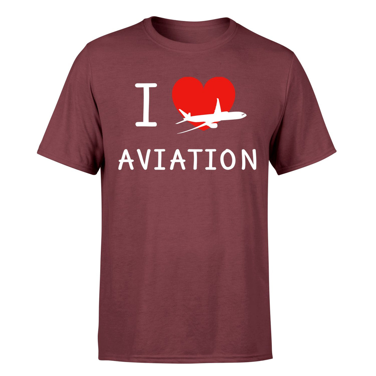 I Love Aviation Designed T-Shirts