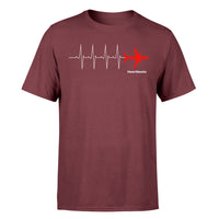 Thumbnail for Aviation Heartbeats Designed T-Shirts