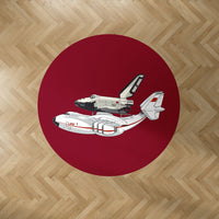 Thumbnail for Buran & An-225 Designed Carpet & Floor Mats (Round)
