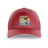Thumbnail for Husband & Dad & Aircraft Mechanic & Legend Printed Hats