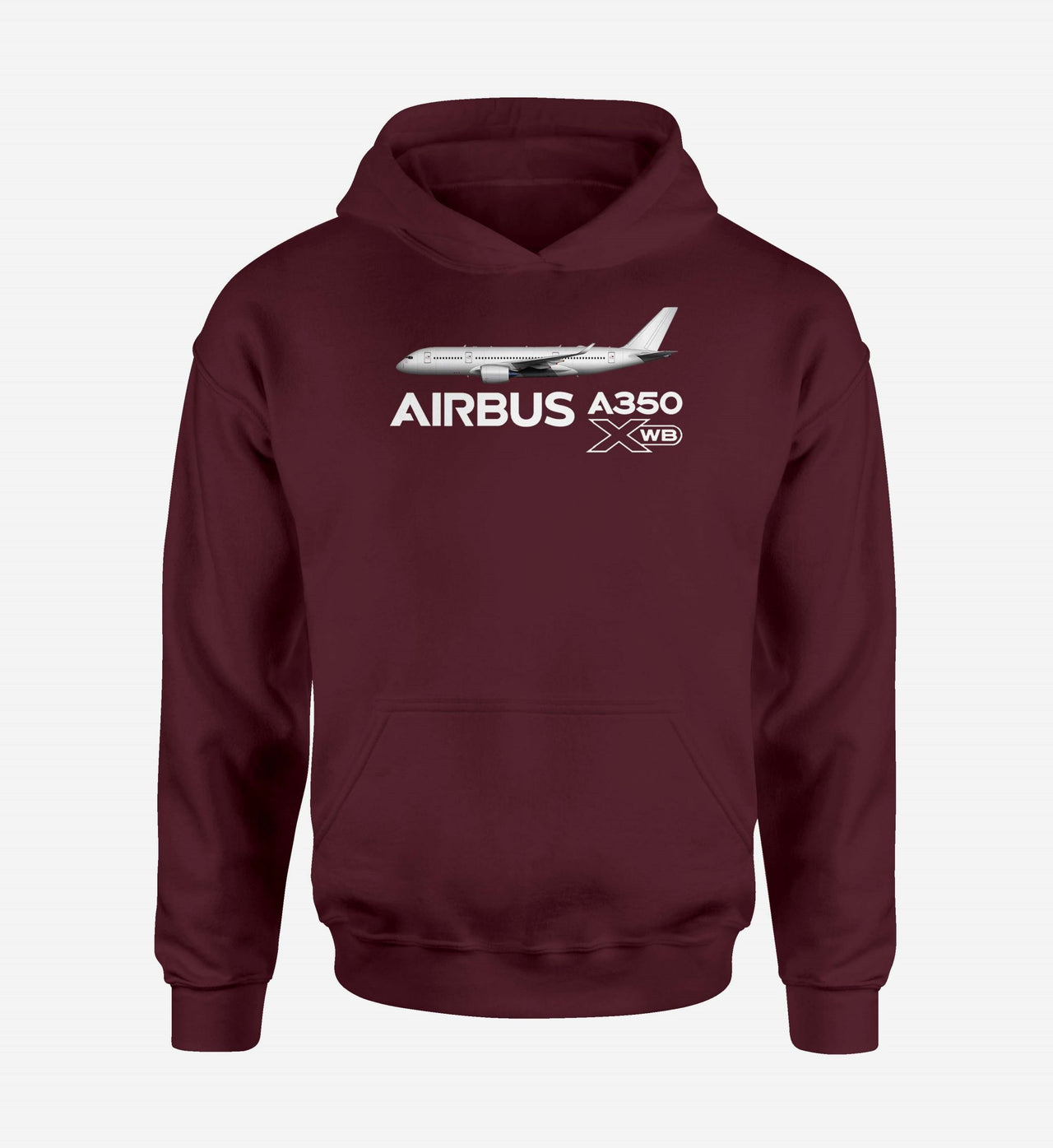 The Airbus A350 WXB Designed Hoodies
