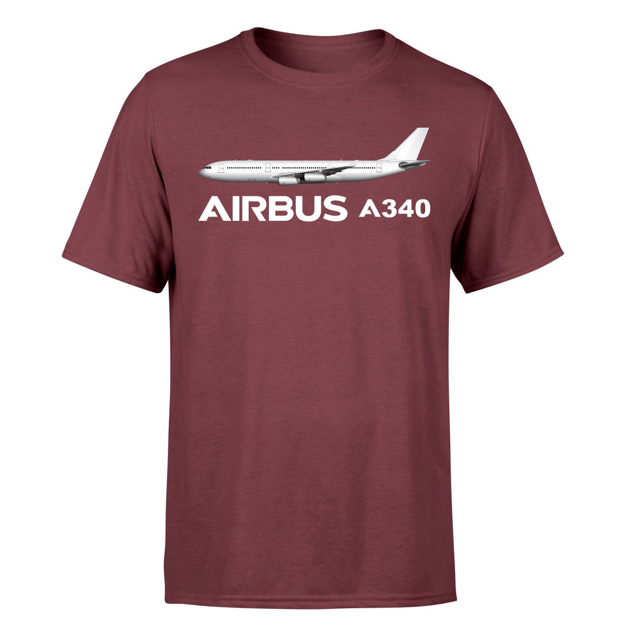The Airbus A340 Designed T-Shirts