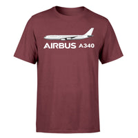 Thumbnail for The Airbus A340 Designed T-Shirts