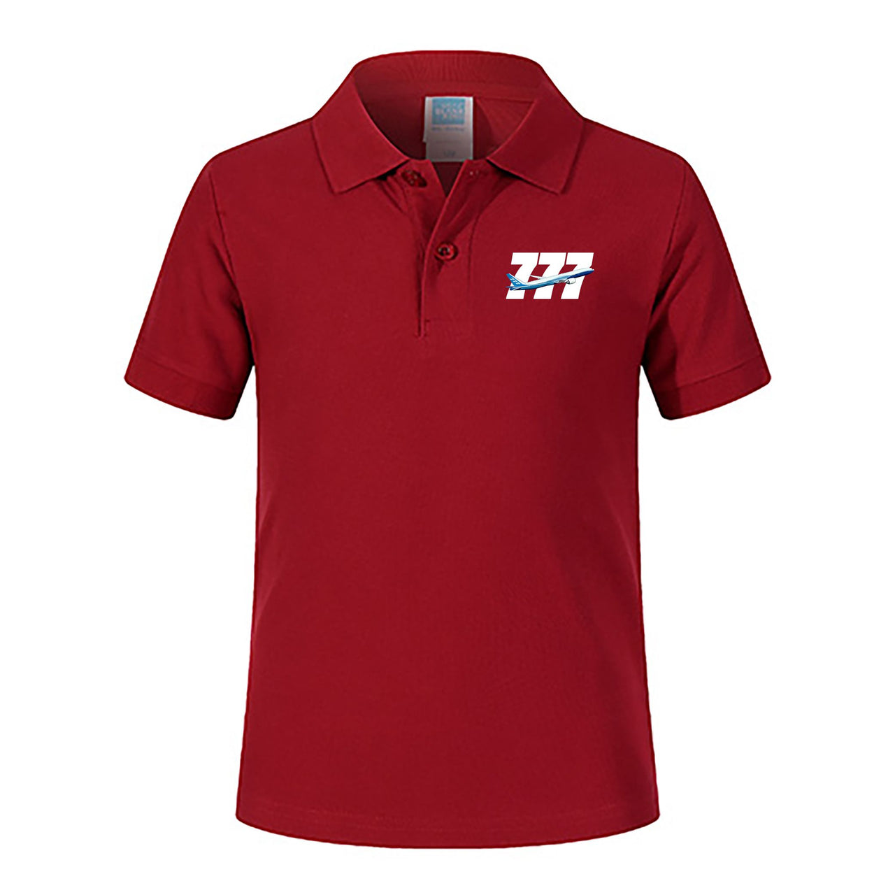 Super Boeing 777 Designed Children Polo T-Shirts