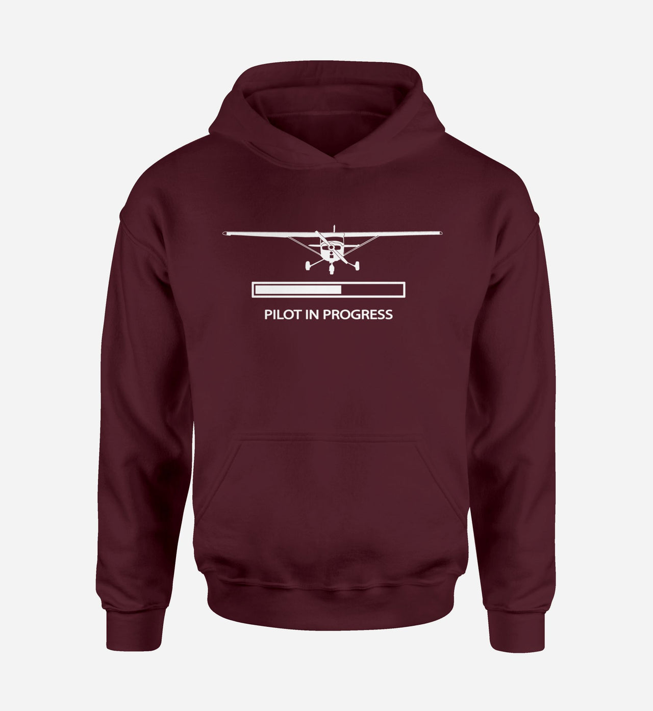 Pilot In Progress (Cessna) Designed Hoodies